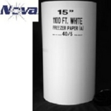 Freezer Paper Heavy Weight White, 15x1100